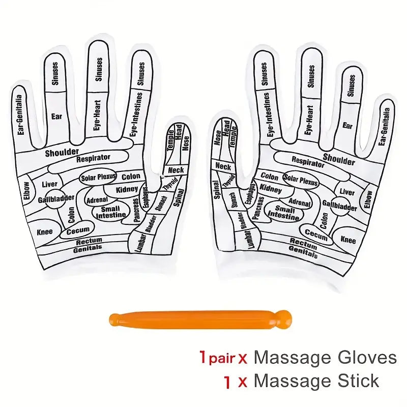 Ayurveda Reflexology Gloves | Acupressure for Women & Men